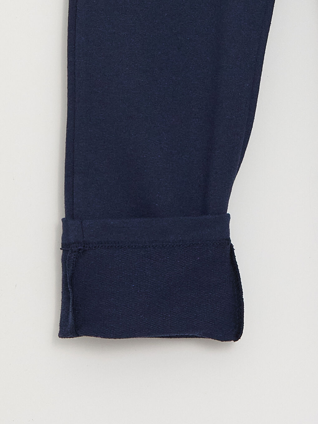 Lacivert Beli Lastikli Basic Kız Çocuk Eşofman Altı-1