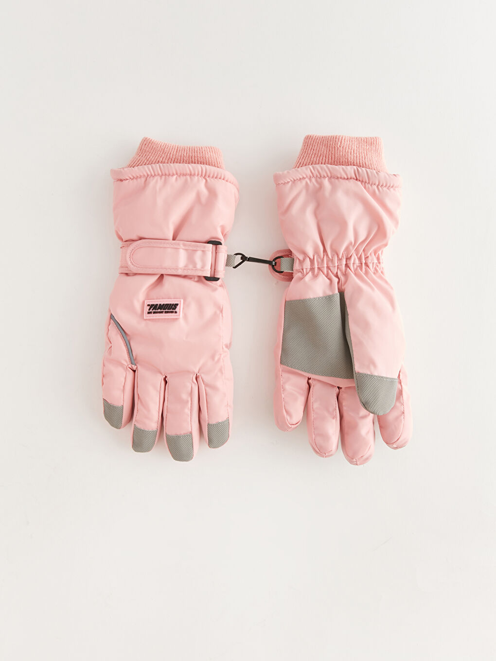 Baby Girl Gloves With Fleece Inside