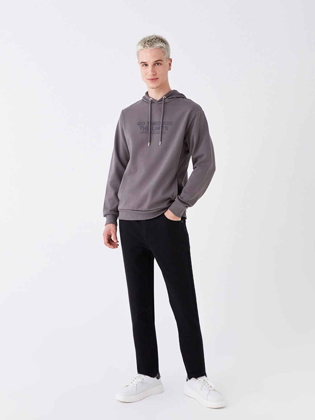 Siyah Skinny Fit Erkek Jean Pantolon