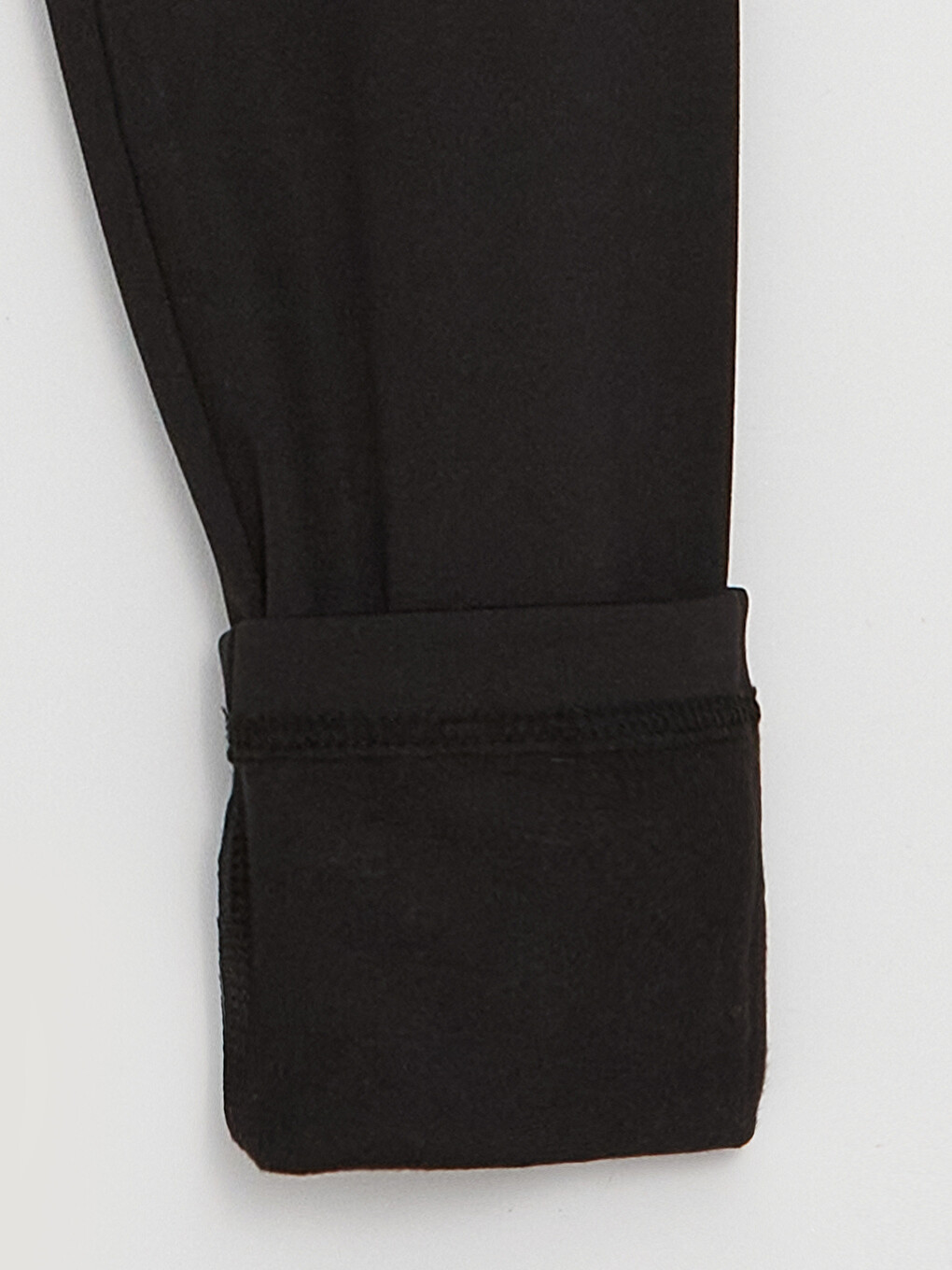 Elasticated Waist Plain Interlock Women's Leggings-7
