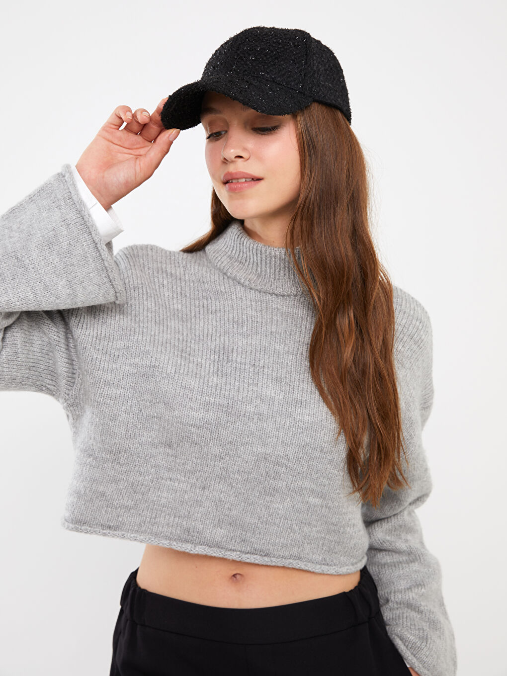 LCW ACCESSORIES Plush Women's Cap Hat -W3BV62Z8-HEG