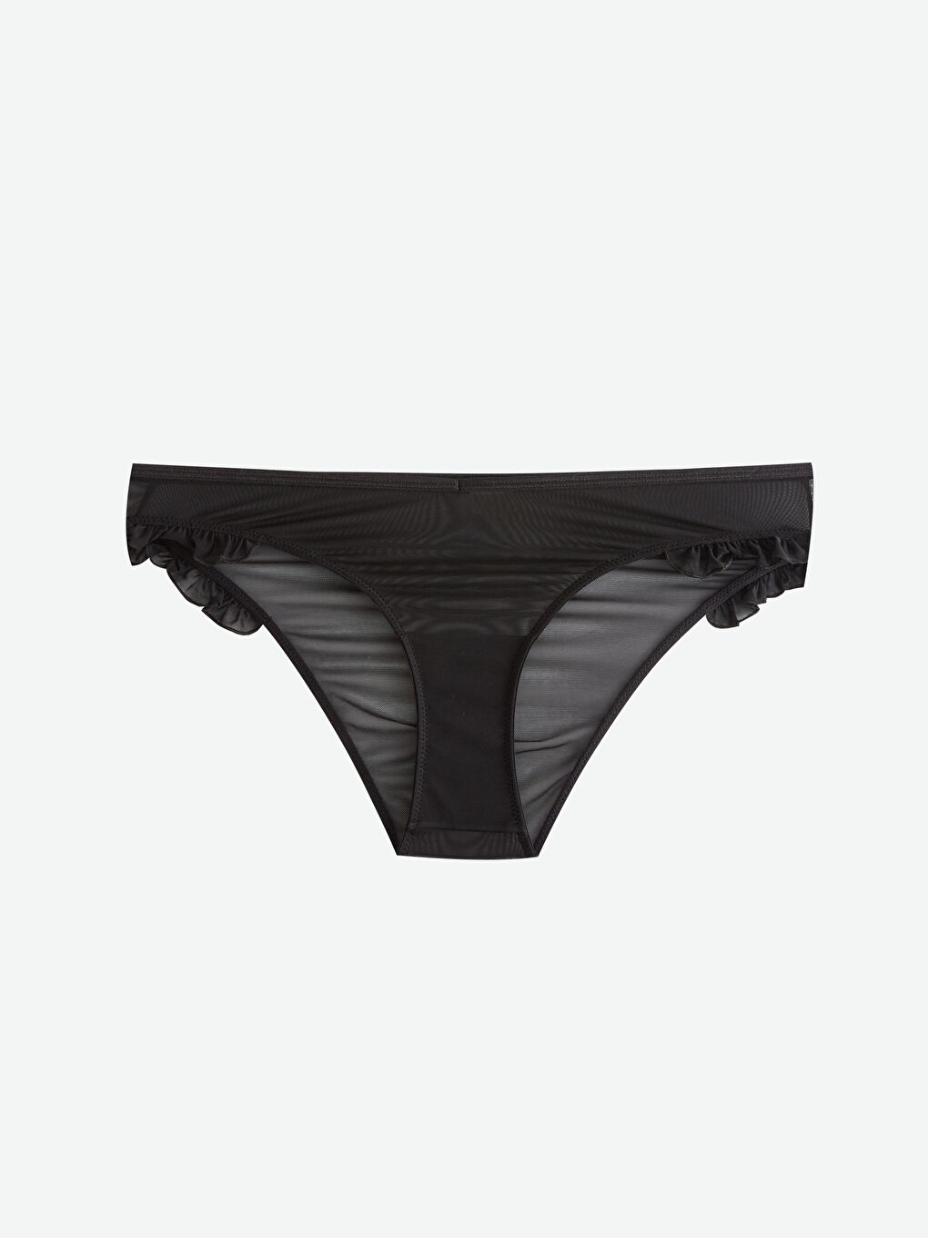 Siyah Düz Brazilian Külot