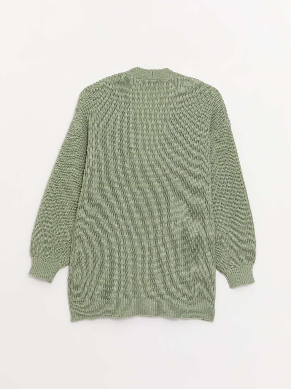 Shawl Collar Plain Long Sleeve Women's Knitwear Cardigan-6