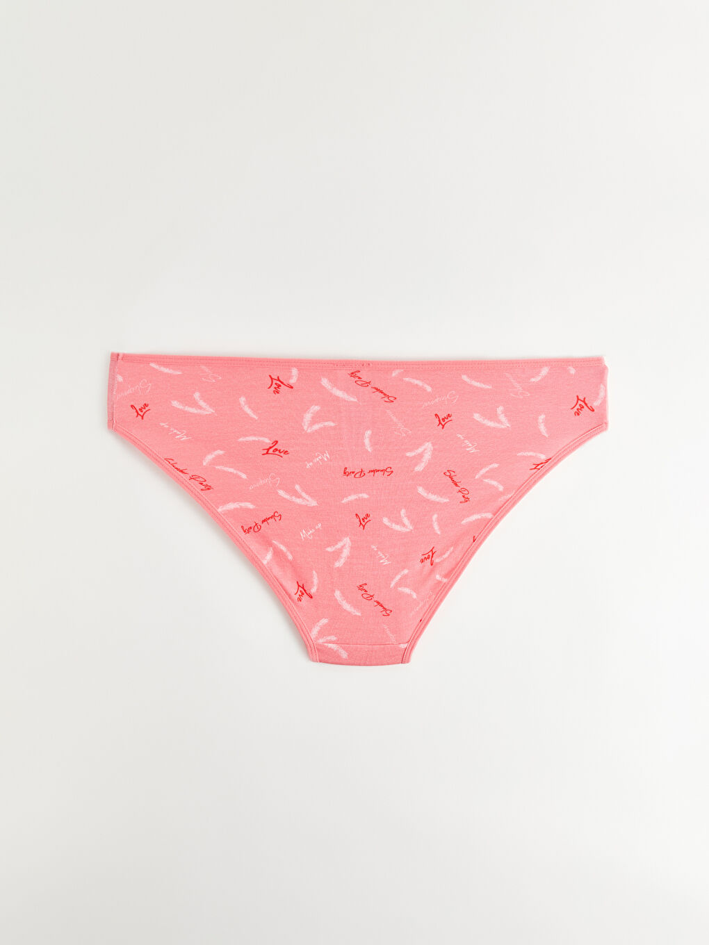 LCW Young Pembe Baskılı Baskılı Bikini Külot 5'li Paket - 2