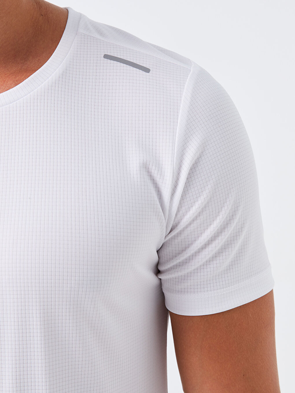 T-shirt de Sport à Manches Courtes pour Hommes avec Col Rond-2