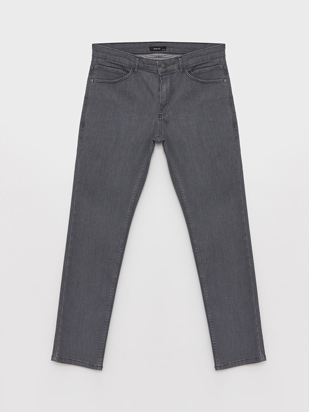 LCW ECO Gri 750 Slim Fit Erkek Jean Pantolon - 4