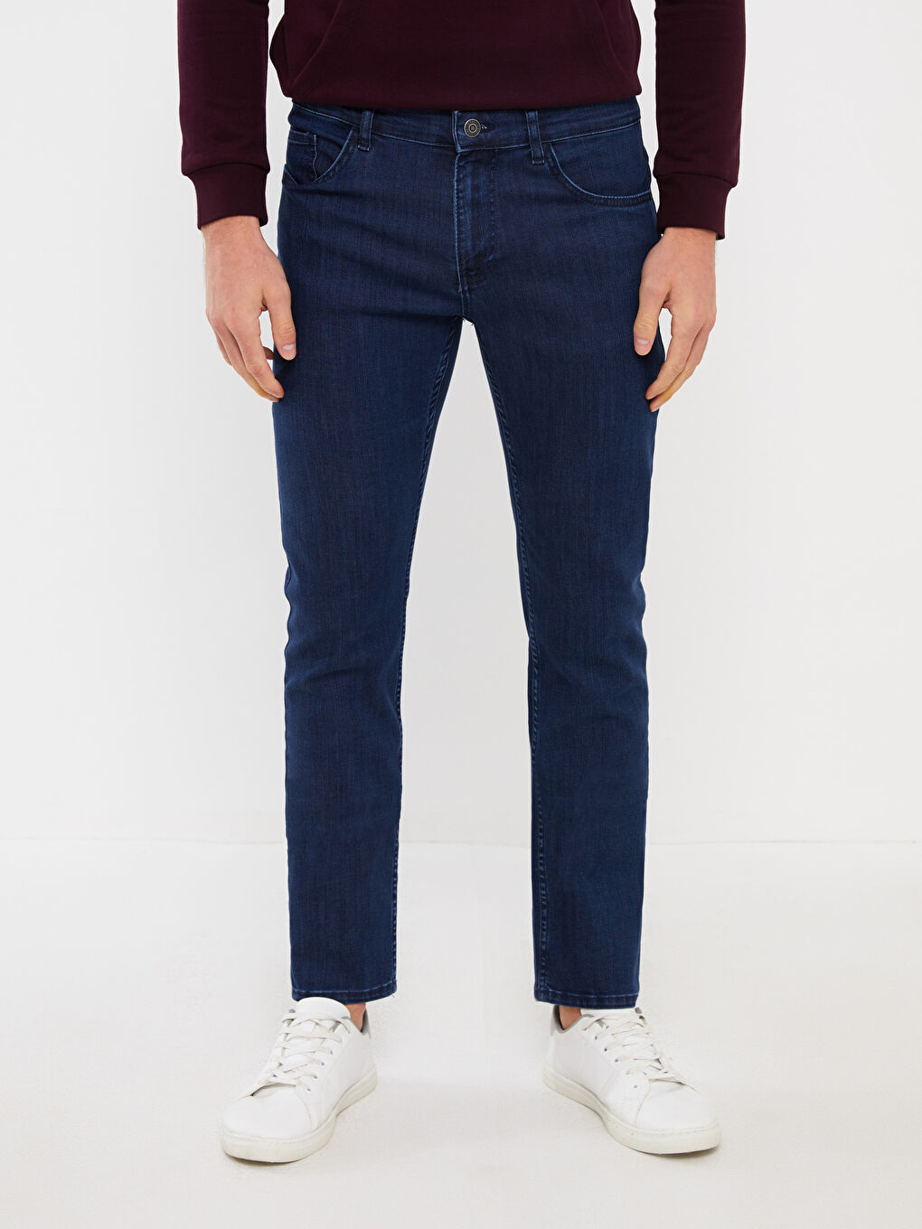 LCW ECO İndigo 750 Slim Fit Erkek Jean Pantolon - 2