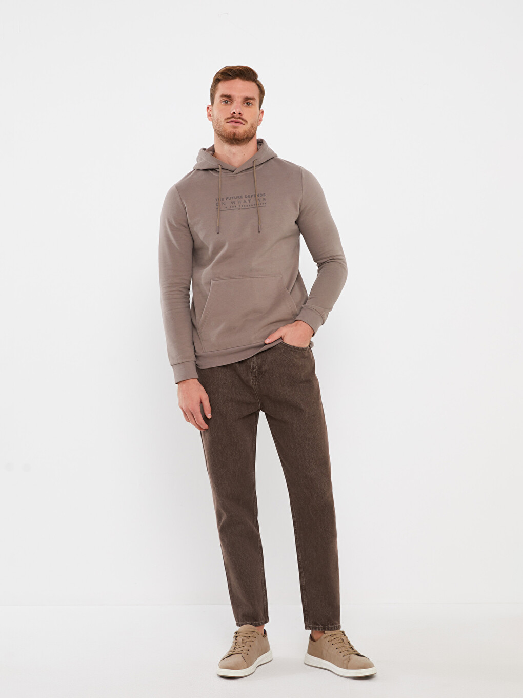 LCW ECO 710 Loose Fit Erkek Jean Pantolon - W3CA01Z8-328 | LC Waikiki
