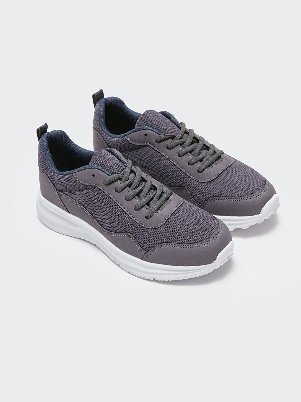 Gri Bağcıklı Erkek Spor Ayakkabı