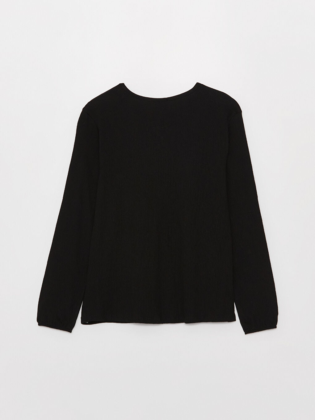 Blouse à Col Lavallière Floral à Manches Longues pour Femmes-6