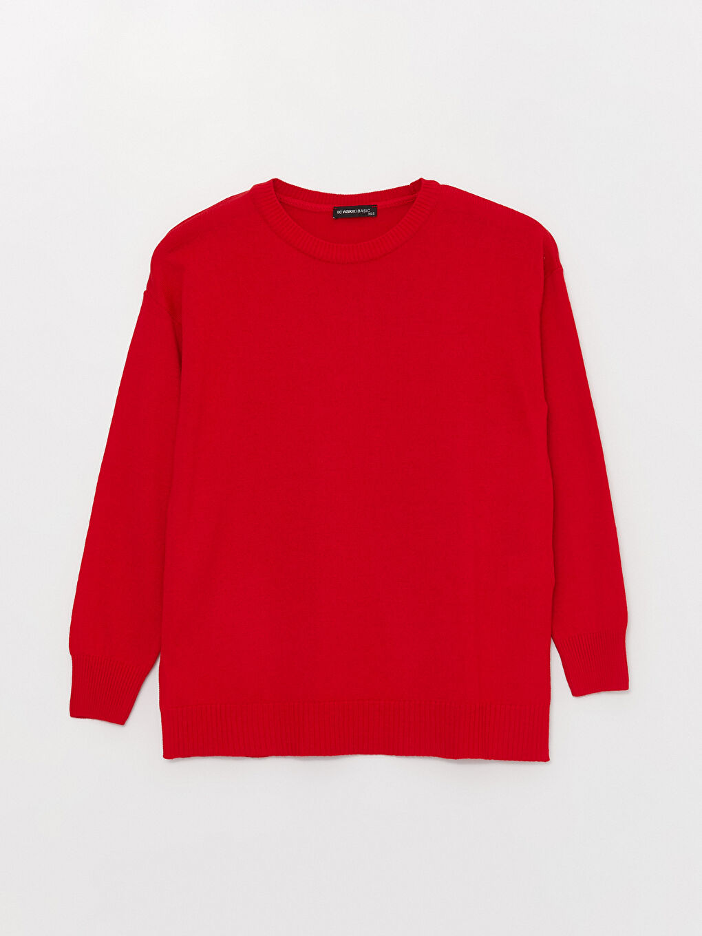 Pull-over en Tricot Oversize pour Femmes à Col Rond-5