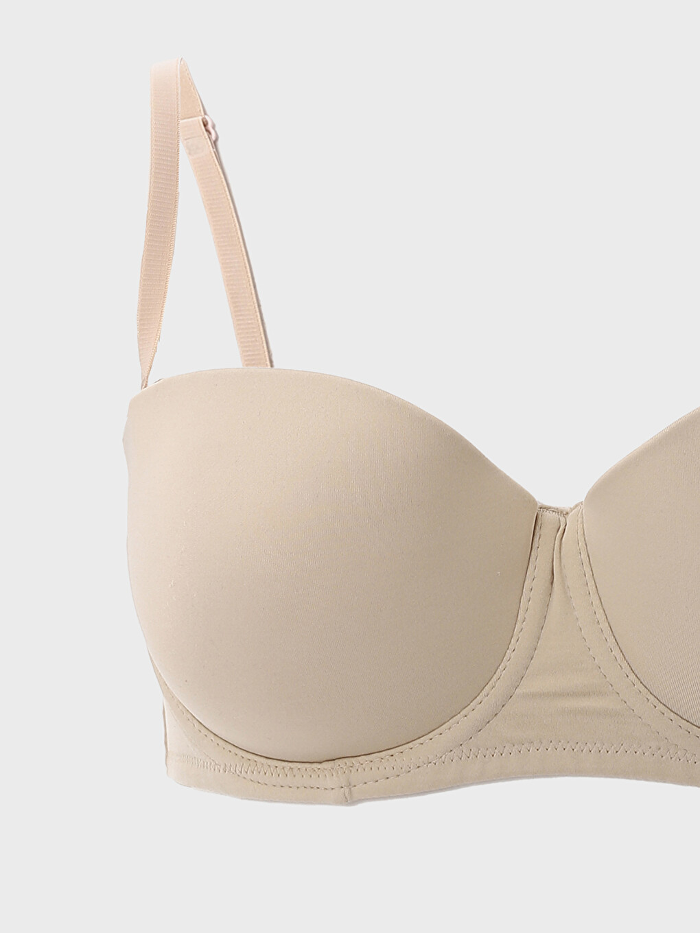 Wired Non-padded Plain Strapless Bra-2
