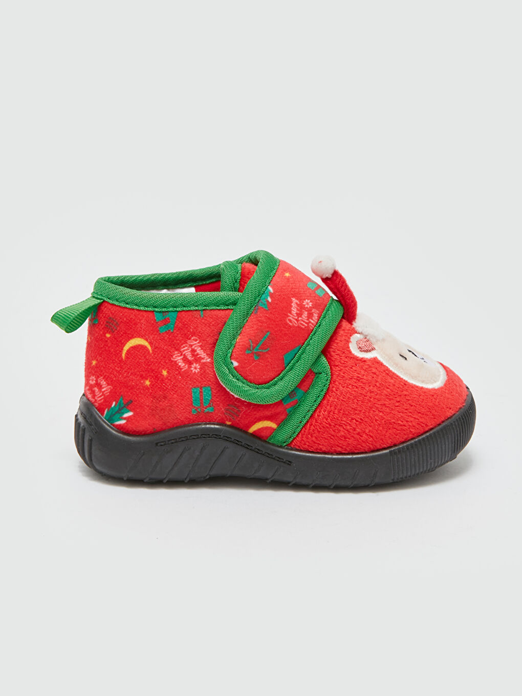 Embroidered Baby Boys' Slipper Boots-1