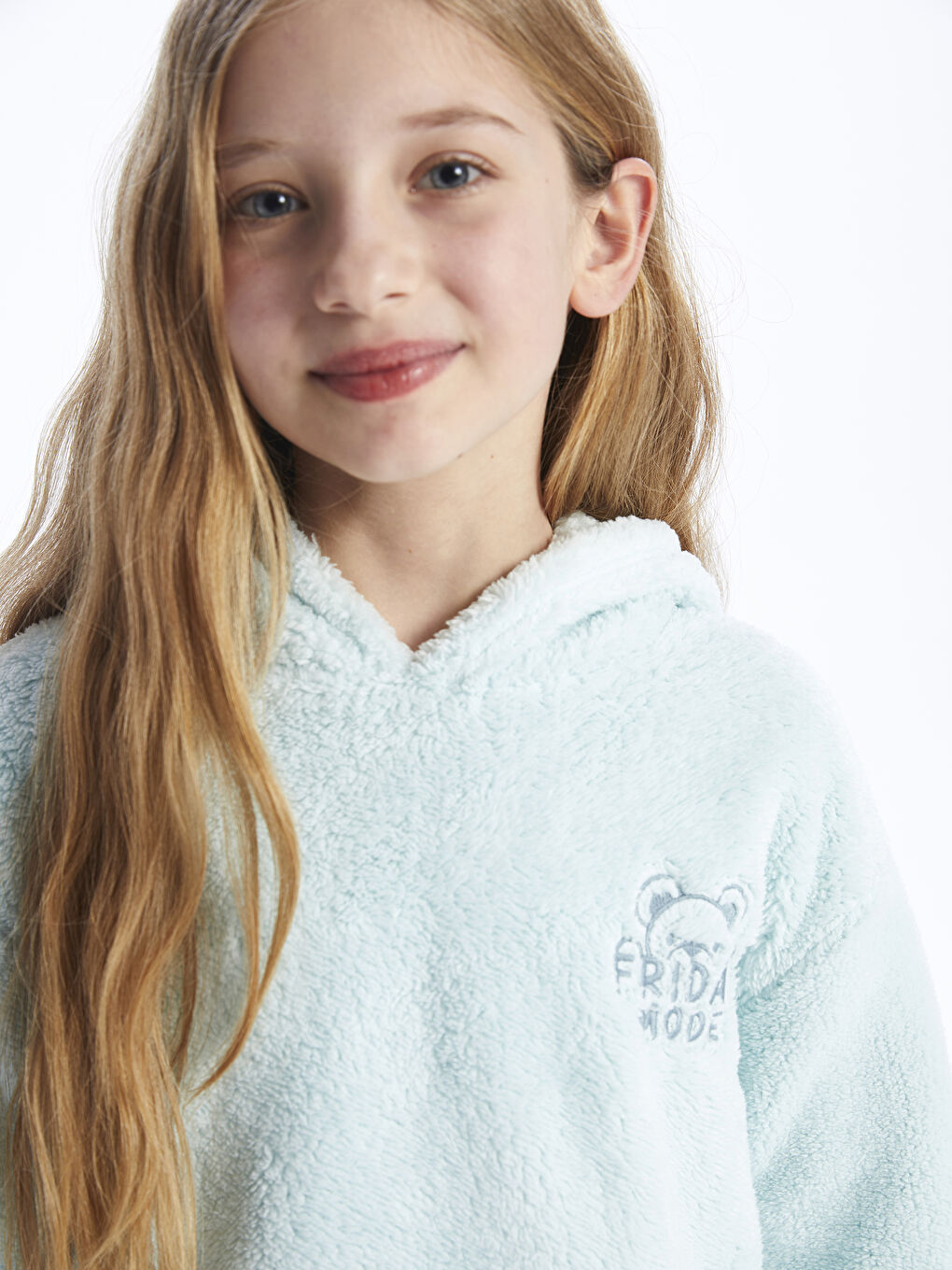 LCW Kids كنزة رياضية أزرق فتاة -W3CB89Z4-FSL