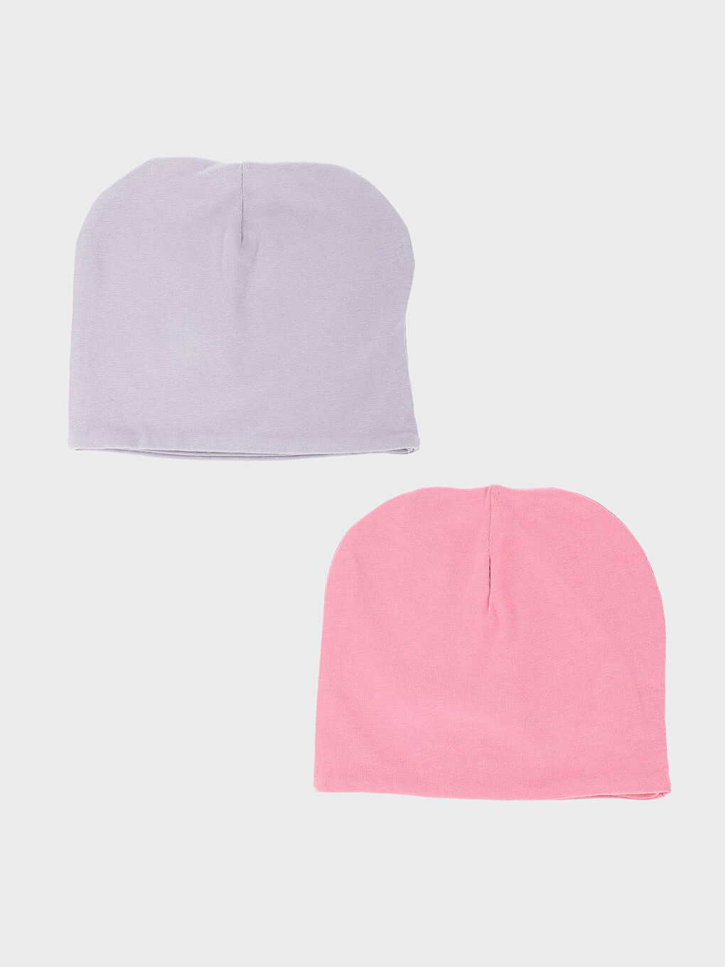 Set 2 Berete Simple pentru Bebeluși Fete