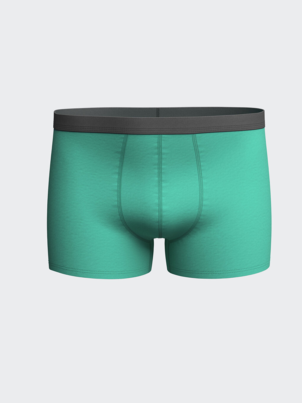 Karışık Standart Kalıp Pamuklu Esnek Erkek Boxer 3'lü-1