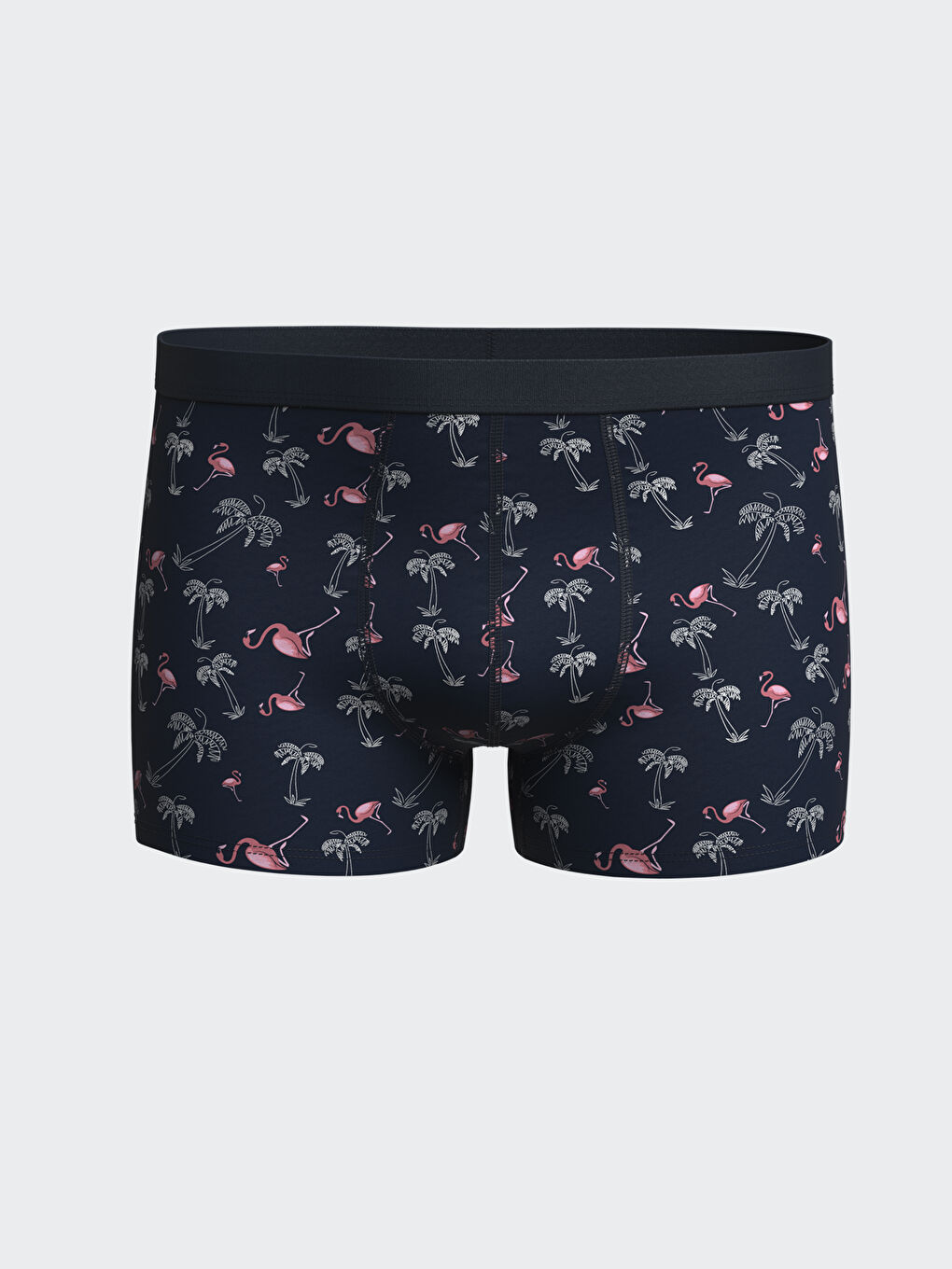 Karışık Standart Kalıp Pamuklu Esnek Erkek Boxer 3'lü-2