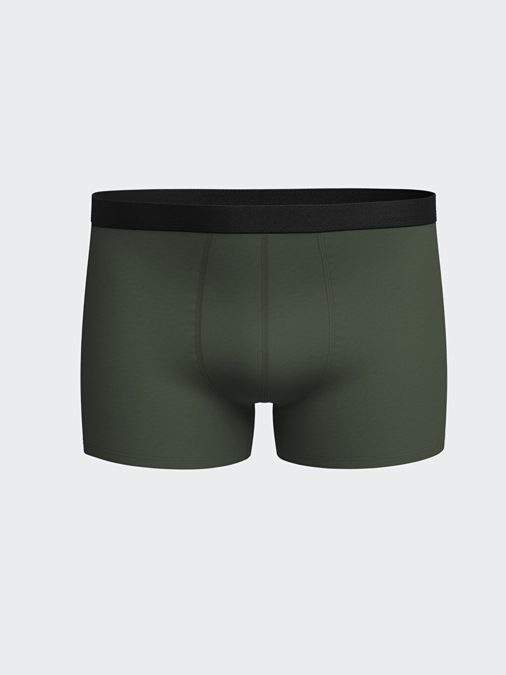 Karışık Standart Kalıp Pamuklu Esnek Erkek Boxer 3'lü-1