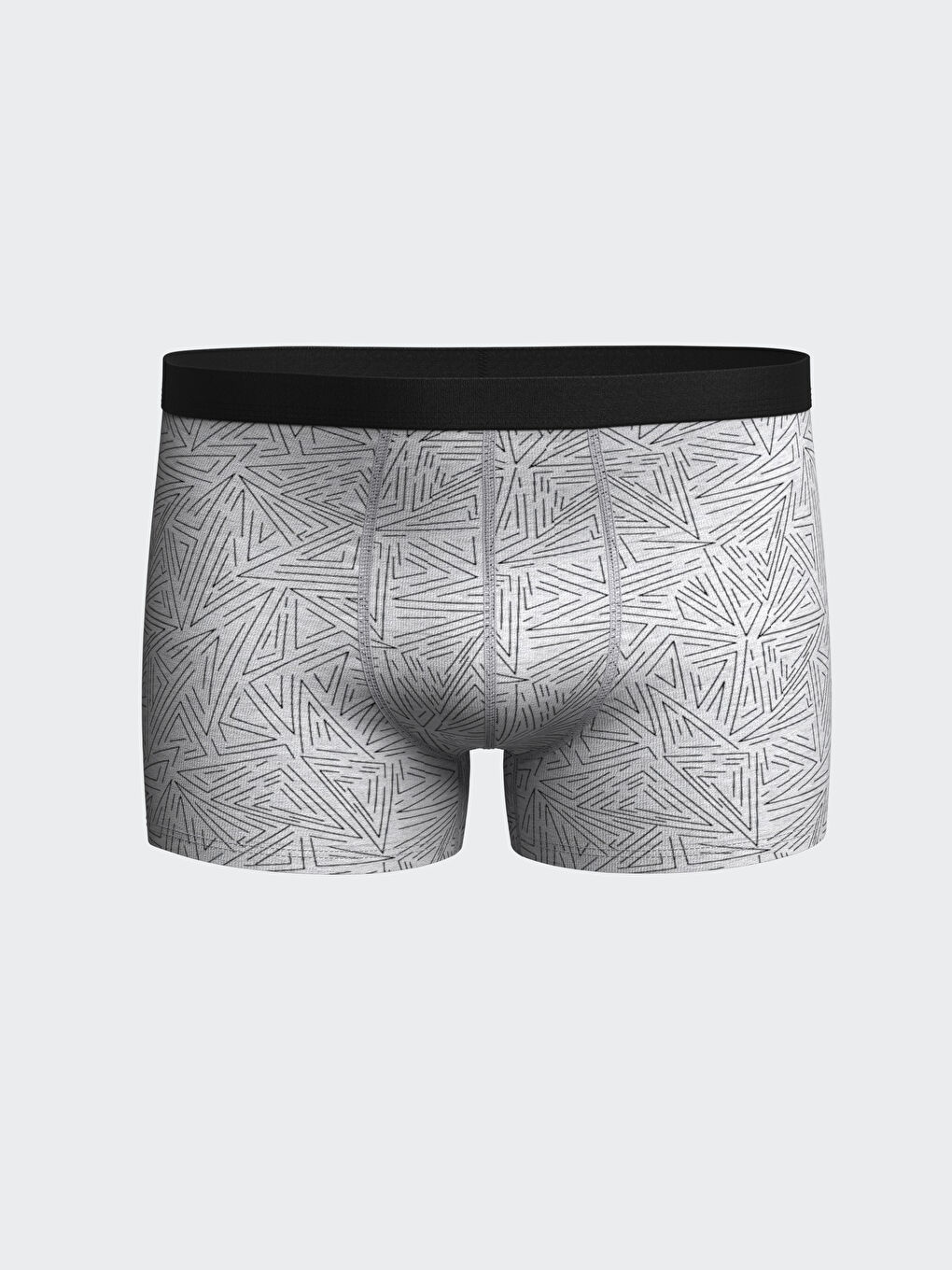 Karışık Standart Kalıp Pamuklu Esnek Erkek Boxer 3'lü-2