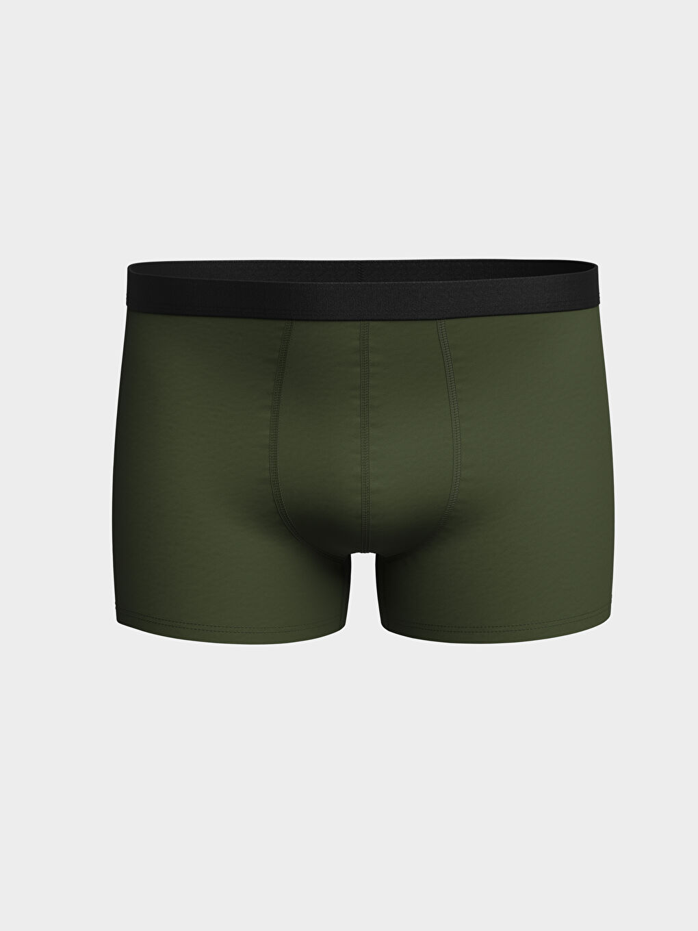 Karışık Standart Kalıp Pamuklu Esnek Erkek Boxer 3'lü-1