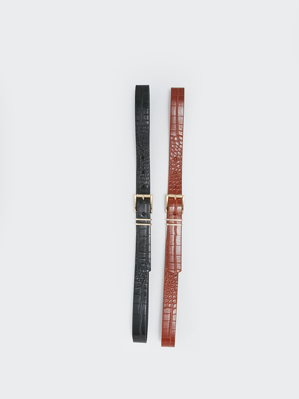 Ремень из искусственной кожи для женщин, 2 упаковки-1