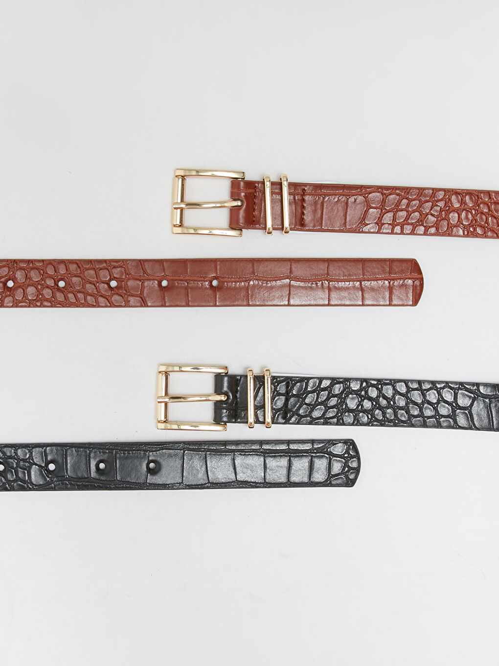 Ремень из искусственной кожи для женщин, 2 упаковки-2