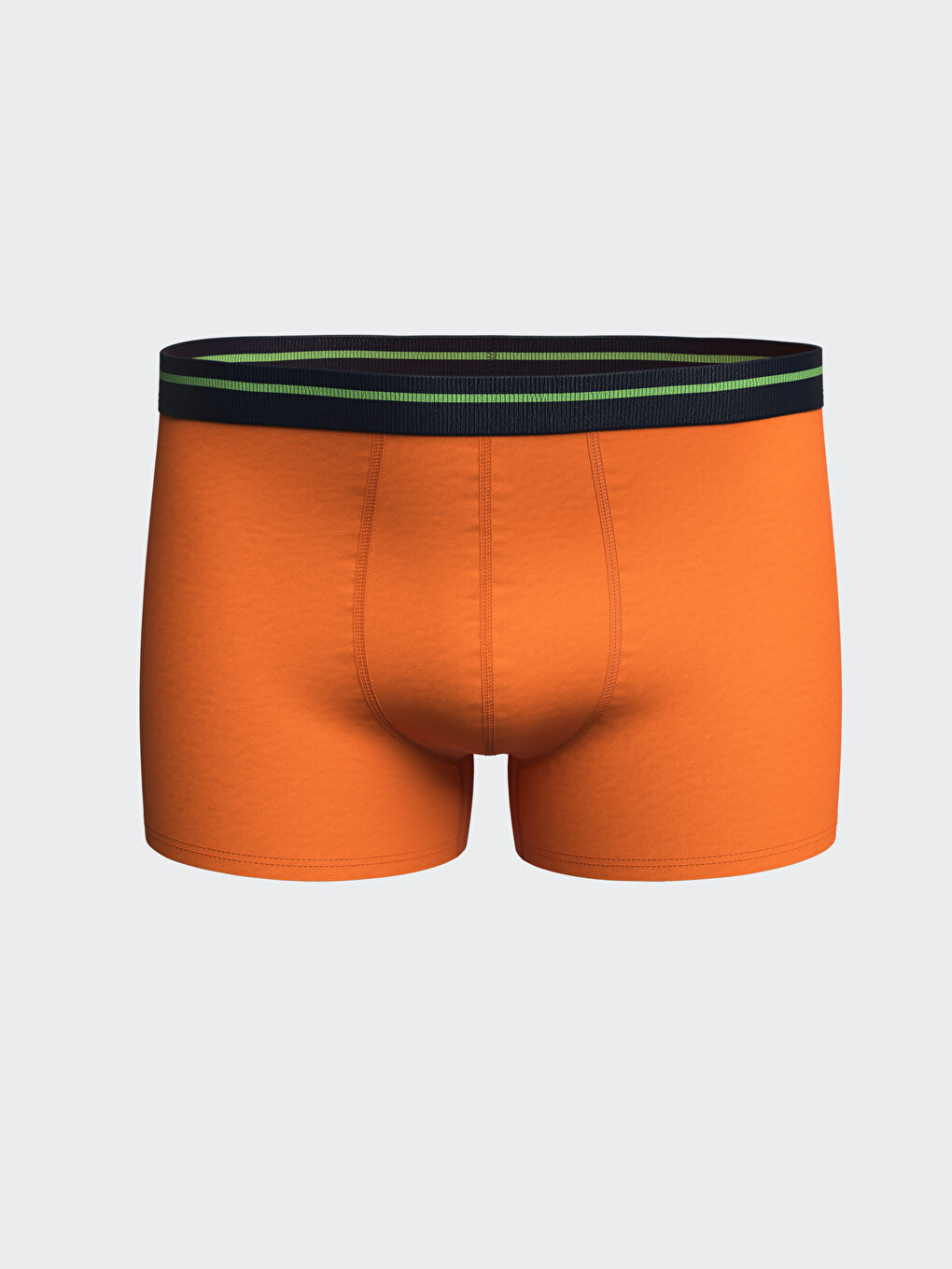 Karışık Standart Kalıp Pamuklu Esnek Erkek Boxer 3'lü-2