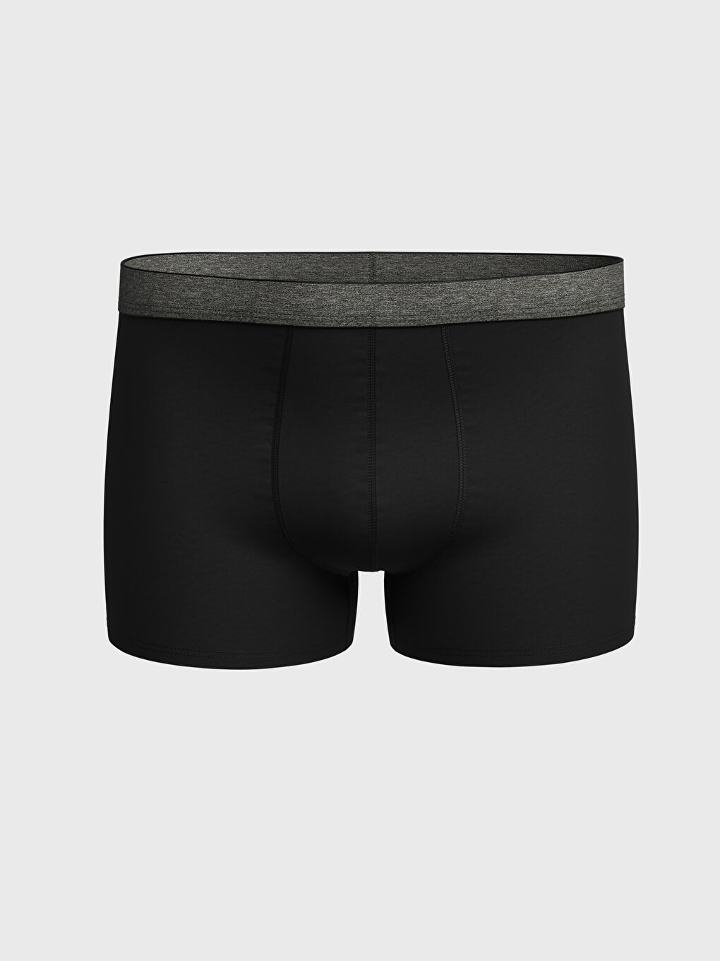 Karışık Standart Kalıp Pamuklu Esnek Erkek Boxer 3'lü-2