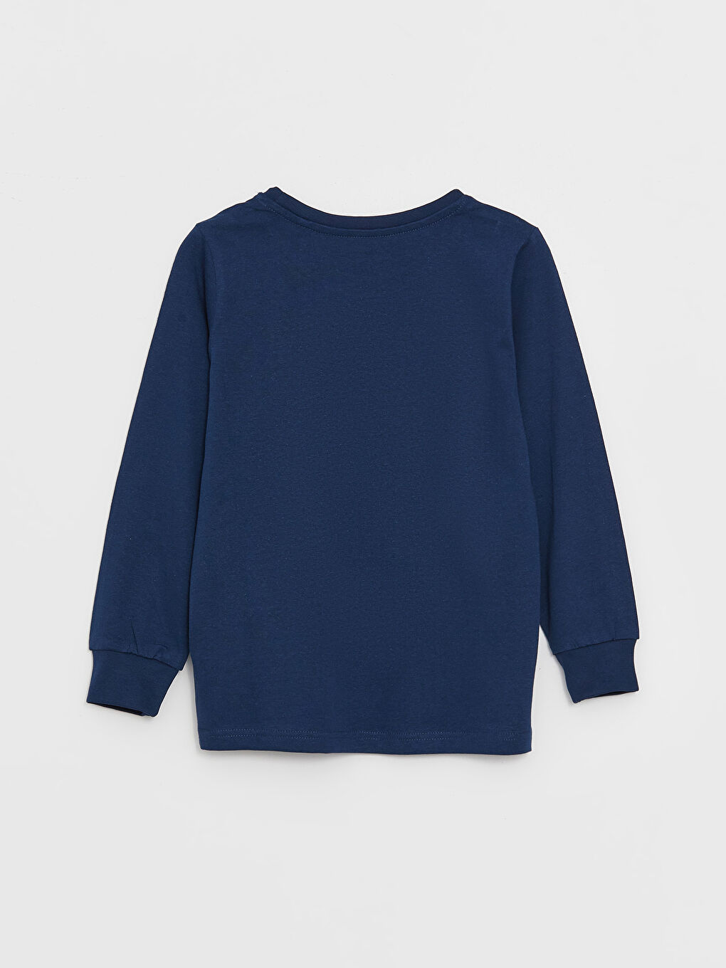 Crew Neck Printed Long Sleeve Boys' Pyjama Set-4
