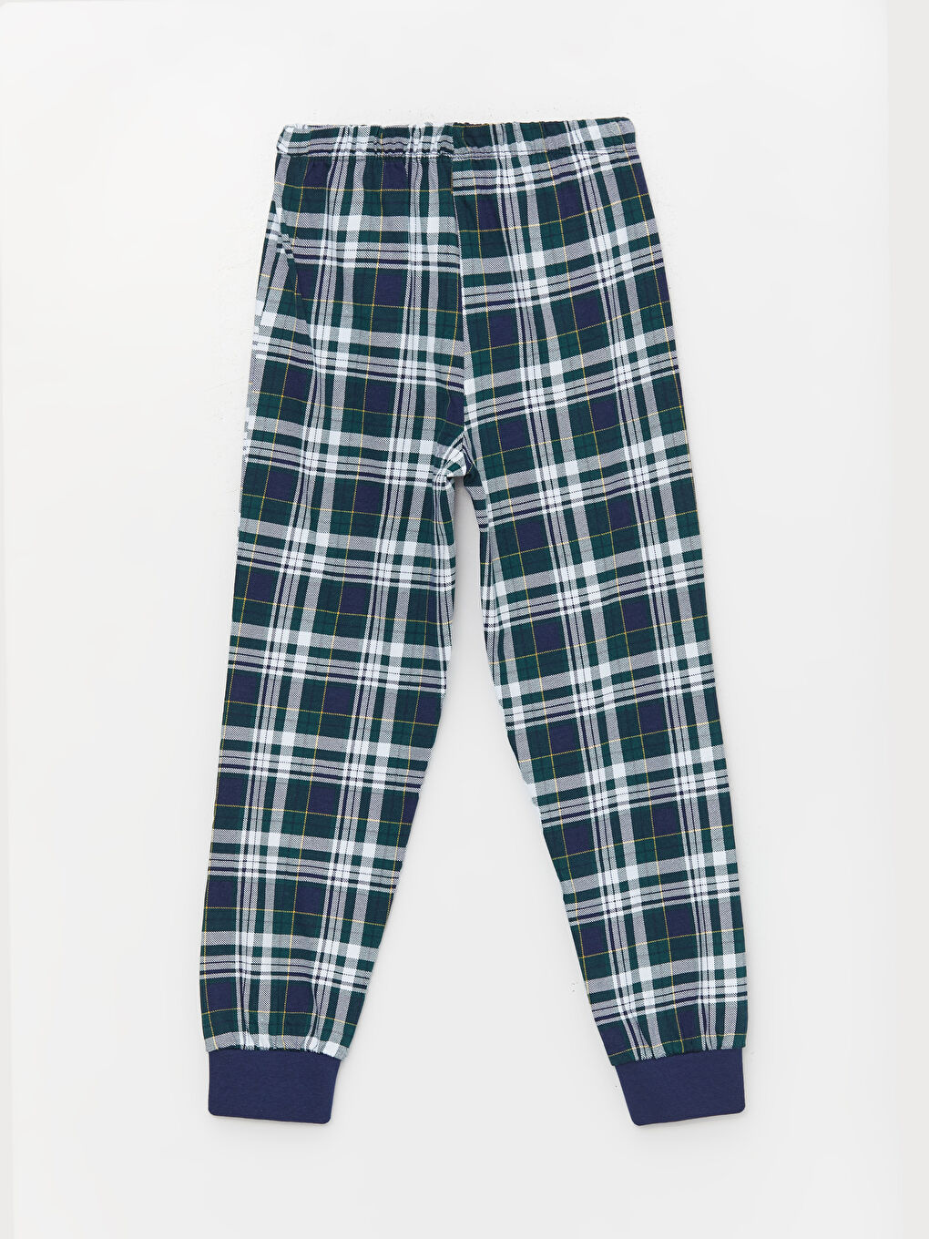 Gri Bisiklet Yaka Baskılı Uzun Kollu Erkek Çocuk Pijama Takımı-4