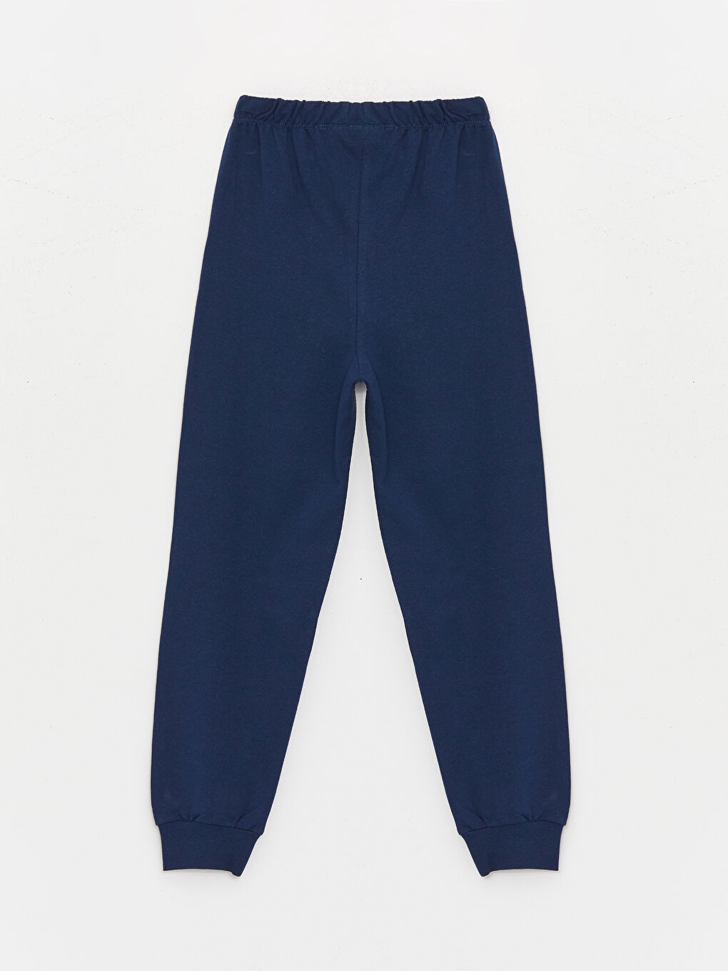 LCW Kids Bisiklet Yaka Baskılı Uzun Kollu Erkek Çocuk Pijama Takımı -W3CE31Z4-HRS