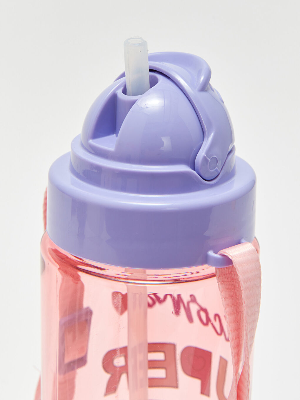 LCW ACCESSORIES Bedruckte Mädchen-Wasserflasche mit Strohhalm 630 Ml -W3CE71Z4-M0T
