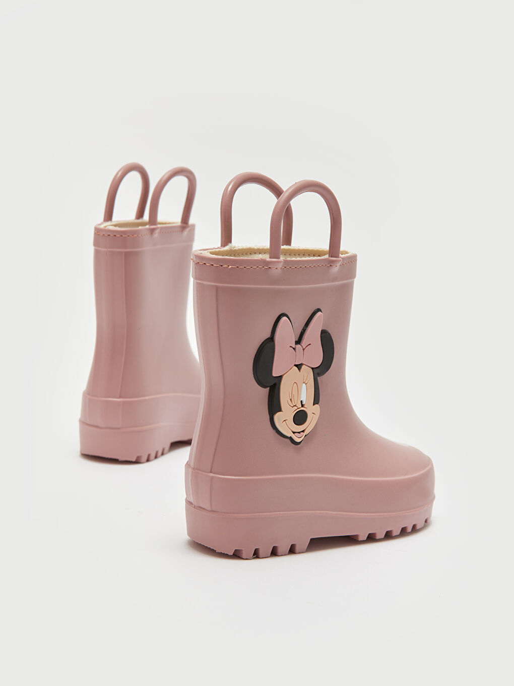 Minnie Mouse Printed Baby Girls' Boots-4