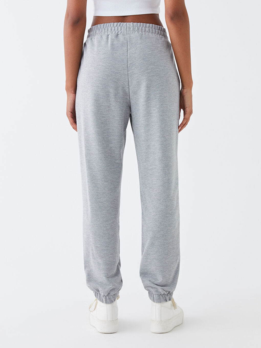Elasticated Waist Loose Fit Women's Sweatpants-3