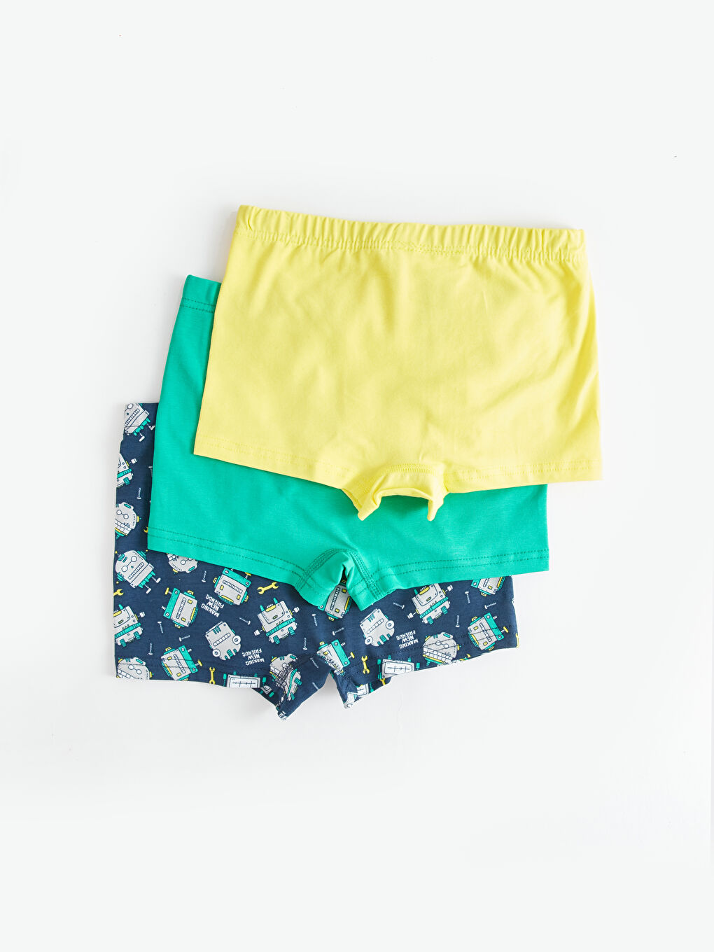Printed Cotton Boy Boxer 3-Pack-1