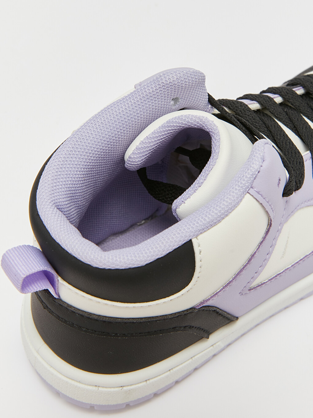 Laced Ankle-High Girls' Sneakers-5