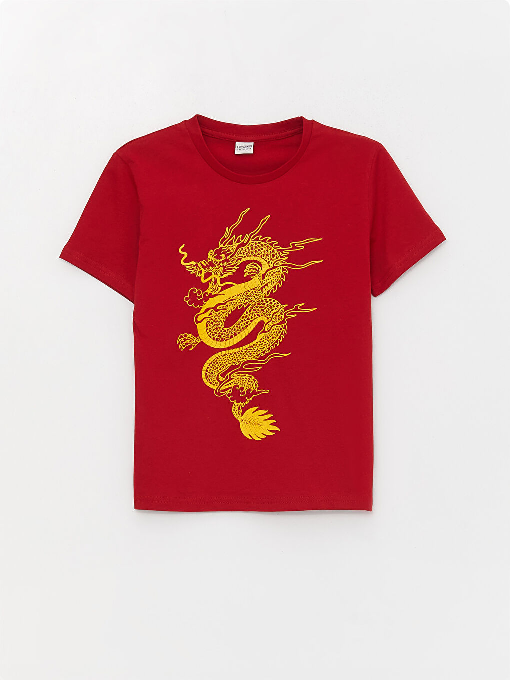LCW Kids تیشێرت سور کوڕ -W3CH25Z4-R3T