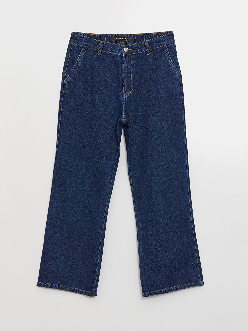 Straight Fit Women's Jeans-5