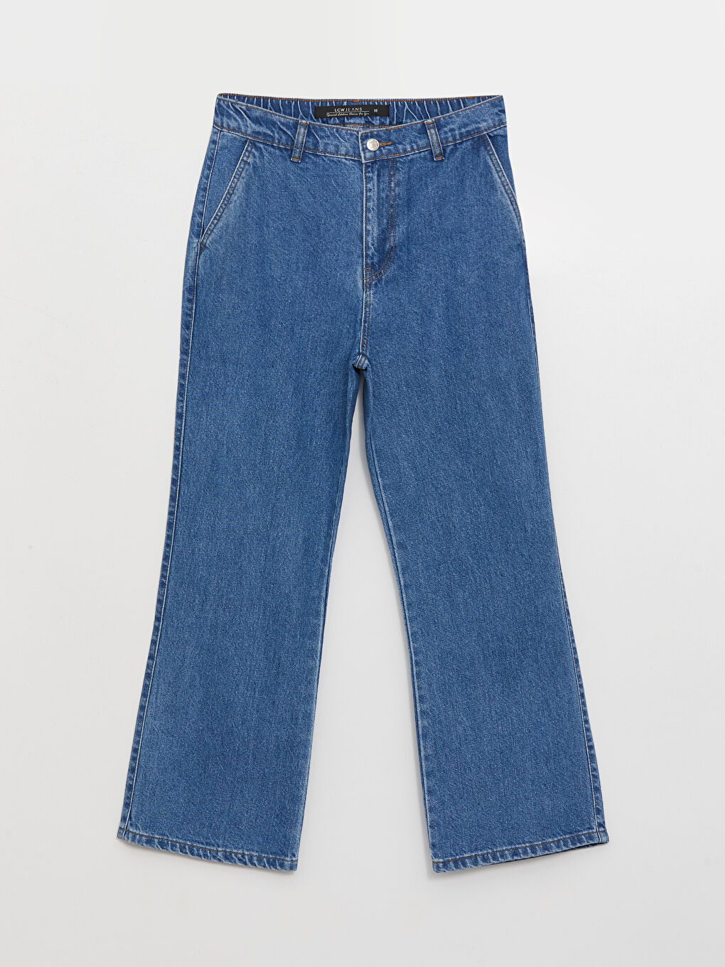 Straight Fit Women's Jeans-5