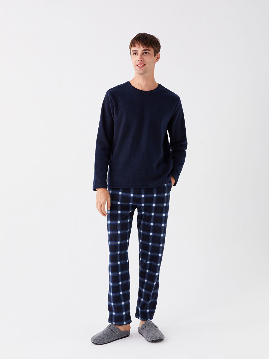 LC WAIKIKI Regulär Geschnittenes Polar Pyjama-Set Für Herren -W3CH53Z8-RFF