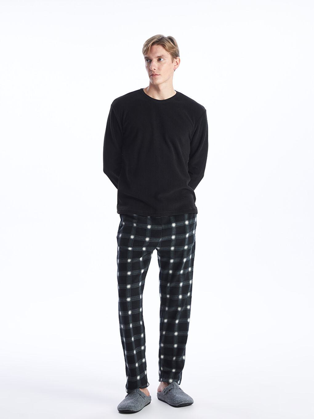 Regular Fit Polar Men's Pyjama Set