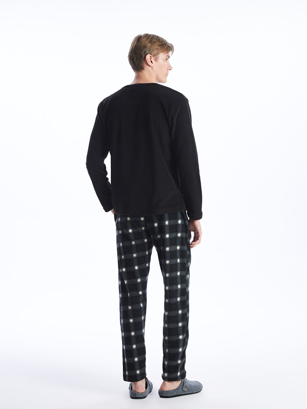 Regular Fit Polar Men's Pyjama Set-3
