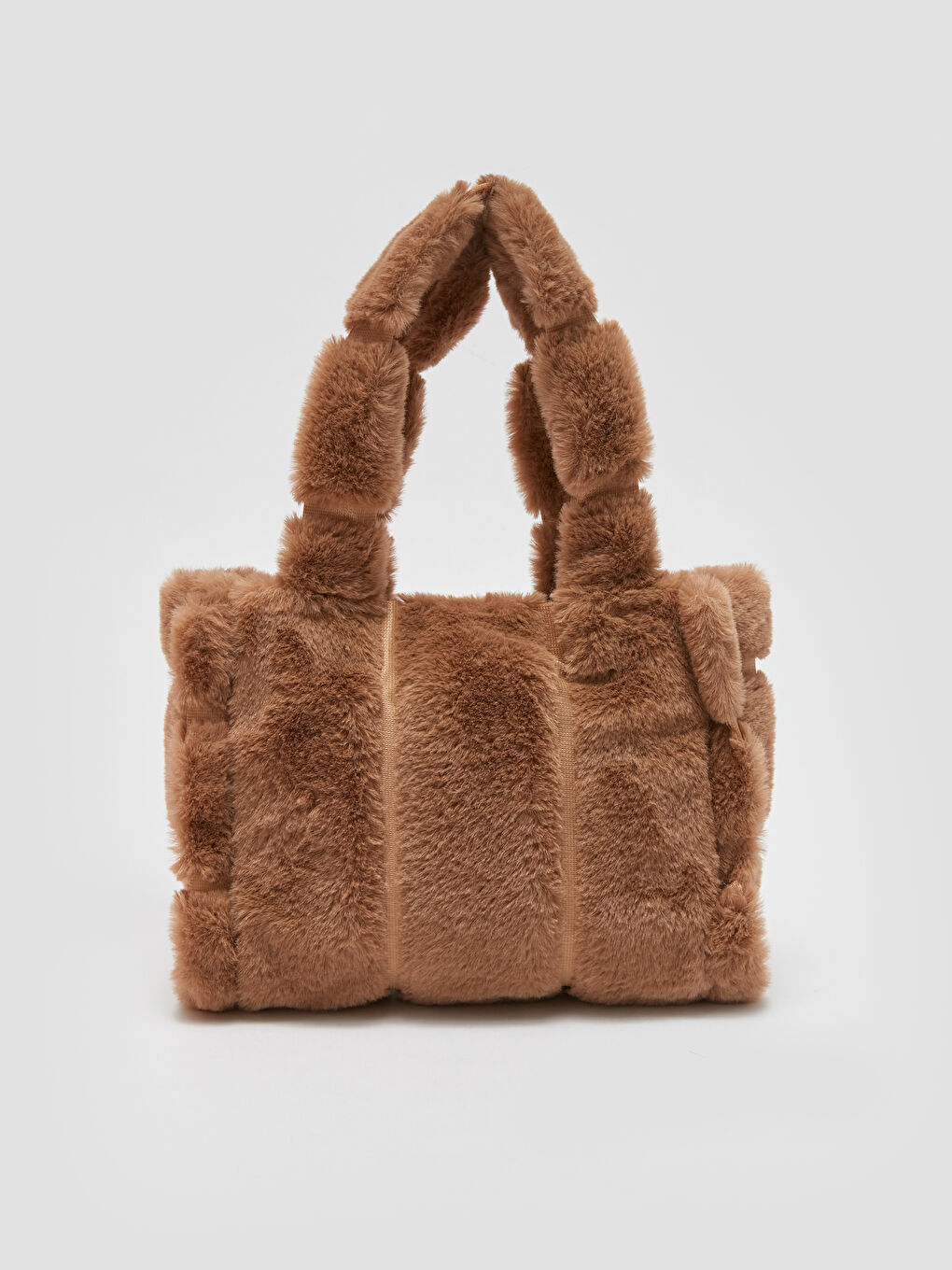 LCW ACCESSORIES Women's Plush Tote Bag -W3CI18Z8-VC8