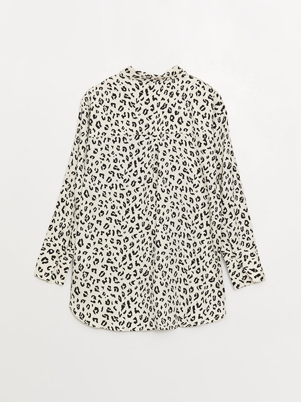 Printed Long Sleeve Women's Shirt Tunic-6