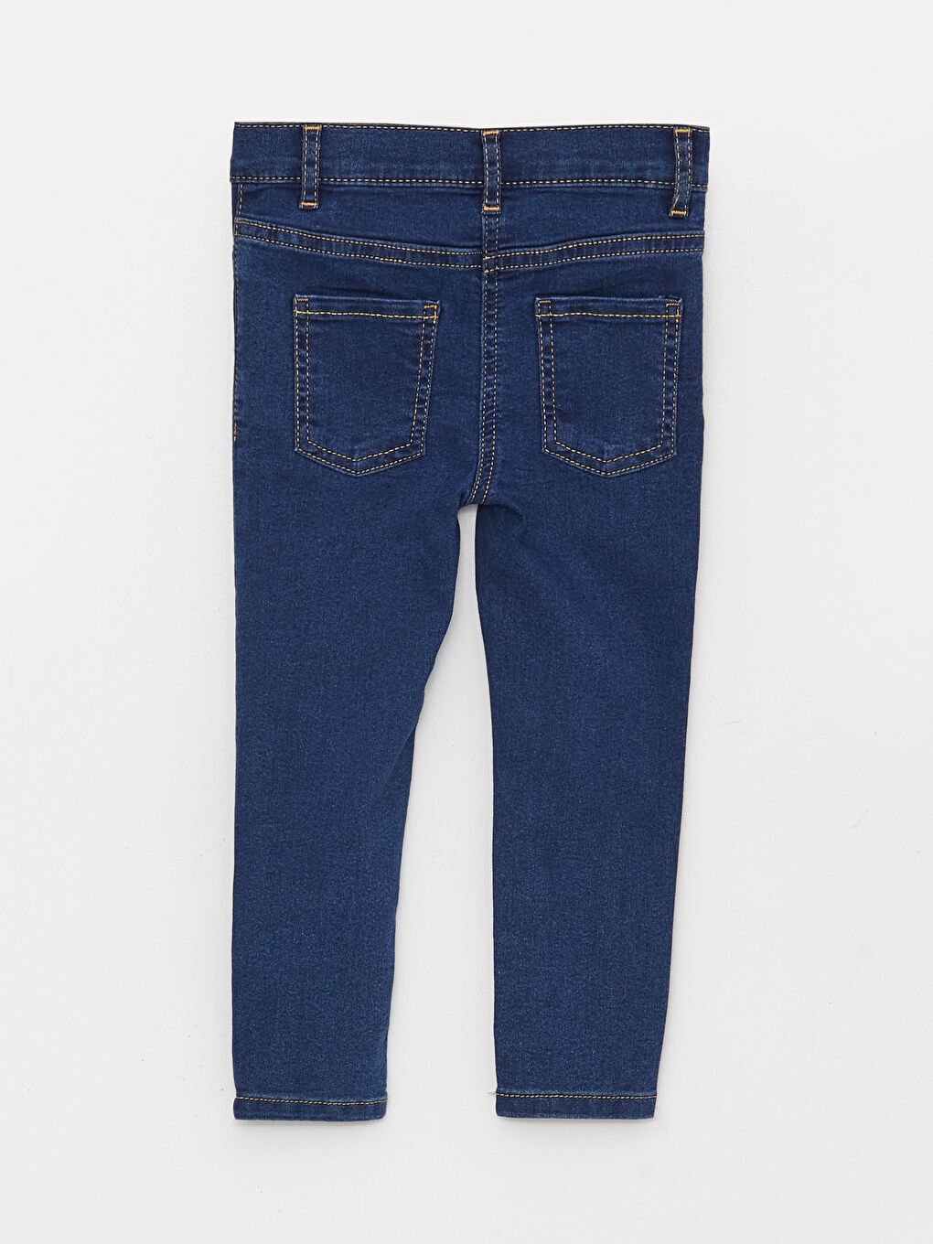 LCW baby Orta İndigo Rodeo Basic Kız Bebek Jean Pantolon - 1