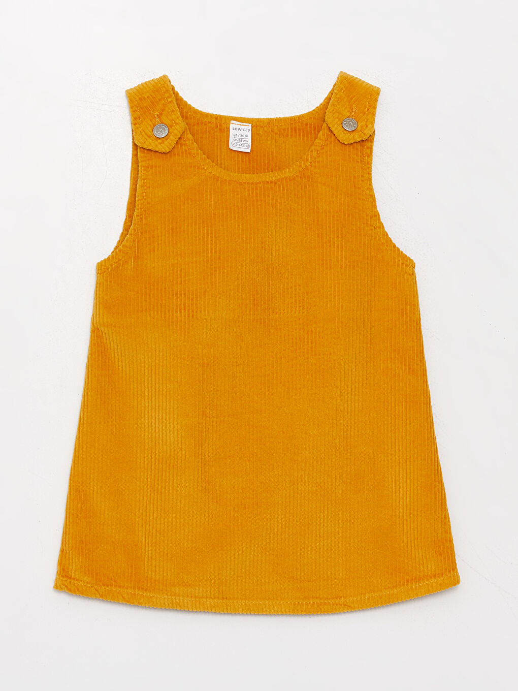 فستان للبنات حديثي الولادة بياقة دائرية