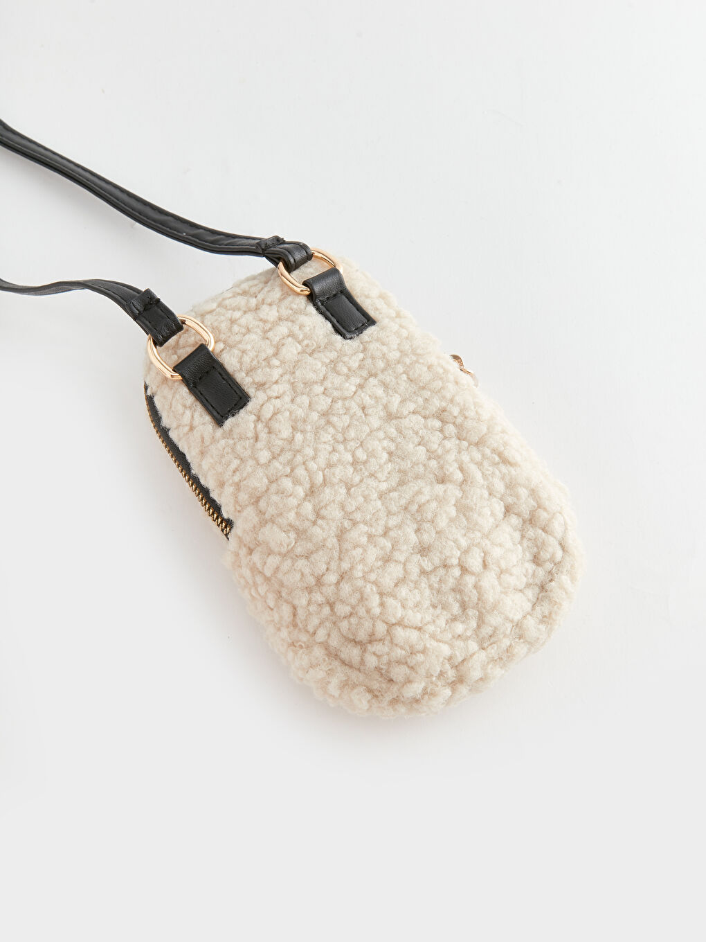 Printed Plush Women's Phone Bag-3