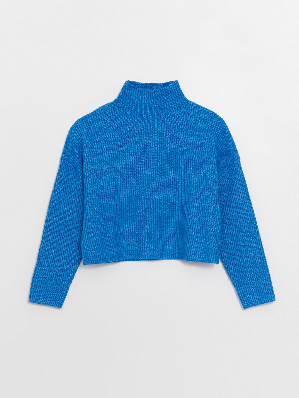 Half Turtleneck Oversize Women's Knitwear Sweater-5