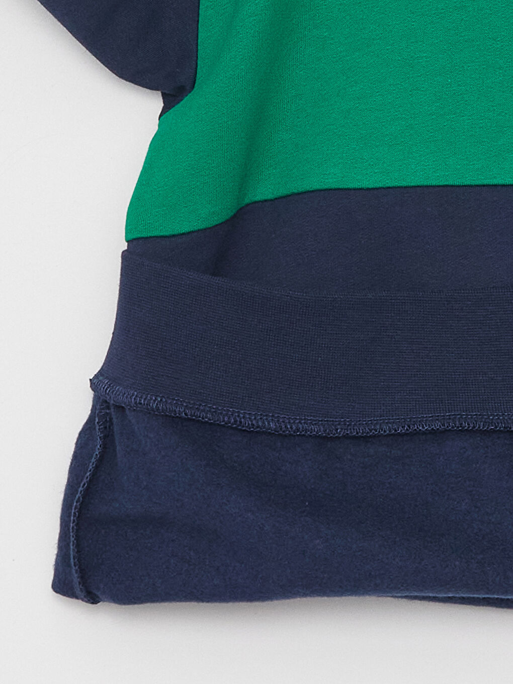 Lacivert Kapüşonlu Baskılı Uzun Kollu Erkek Çocuk Sweatshirt ve Eşofman Altı-2