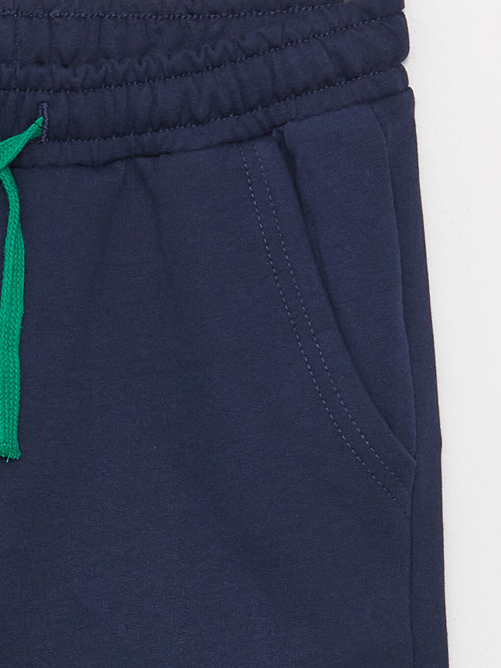 Lacivert Kapüşonlu Baskılı Uzun Kollu Erkek Çocuk Sweatshirt ve Eşofman Altı-5